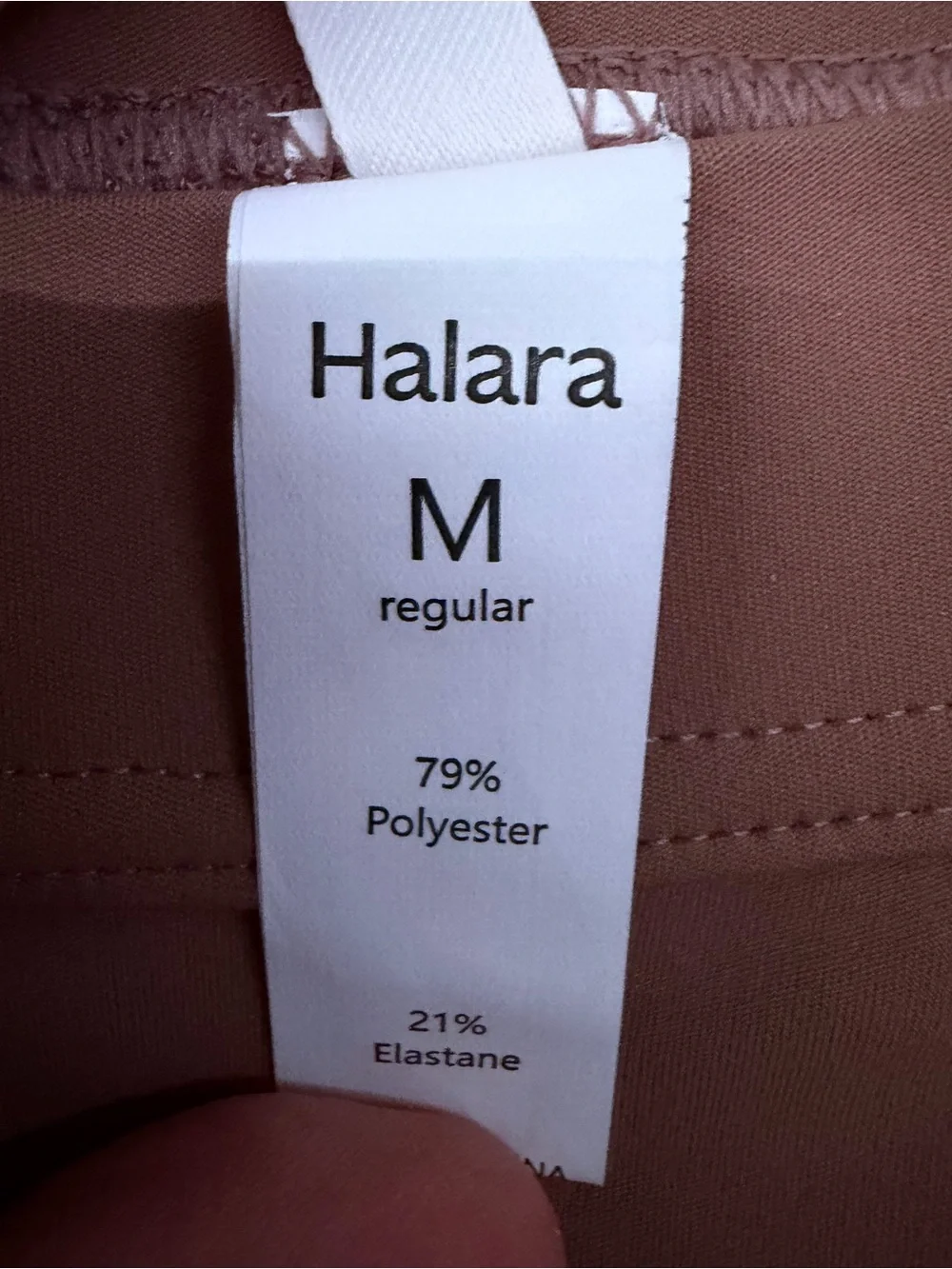 HALARA Trousers in Rust Brown - Picture 3 of 5